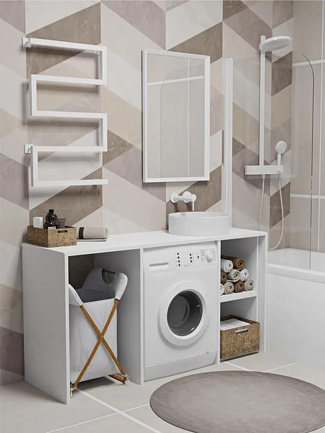 Электрический полотенцесушитель «Sparta» 800х500 мм (таймер, скрытый монтаж, подключение: правый) ОПТ фото 3