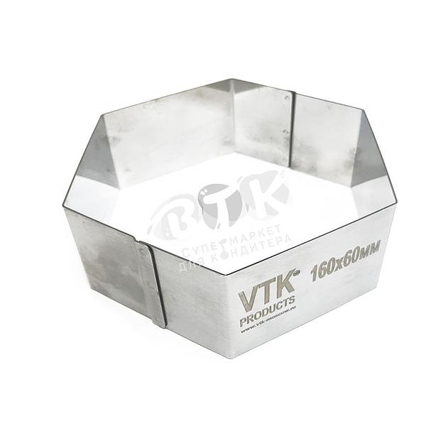 Форма-резак шестигранник 160х60 мм фото 3