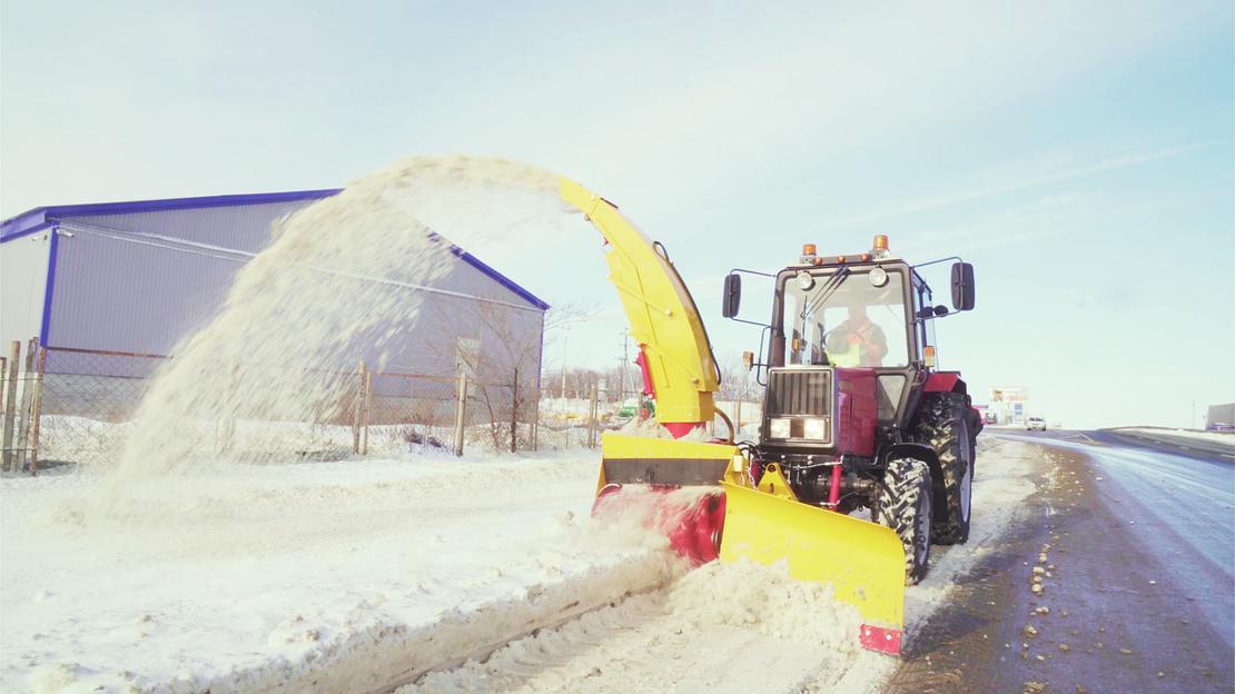 Фрезерно-роторный снегоуборщик «Буран-2» фото 1