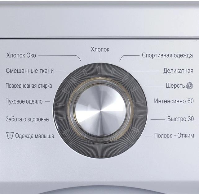 Стиральная машина LG F1296TD4 класс: A загр.фронтальная макс.:8кг серебристый инвертер фото 5