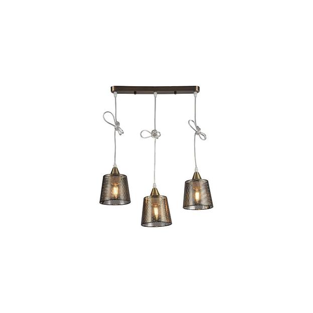 Светильник HIPER Wink H229-3, 3 х 60 Вт, (белый), бронза античная фото 1