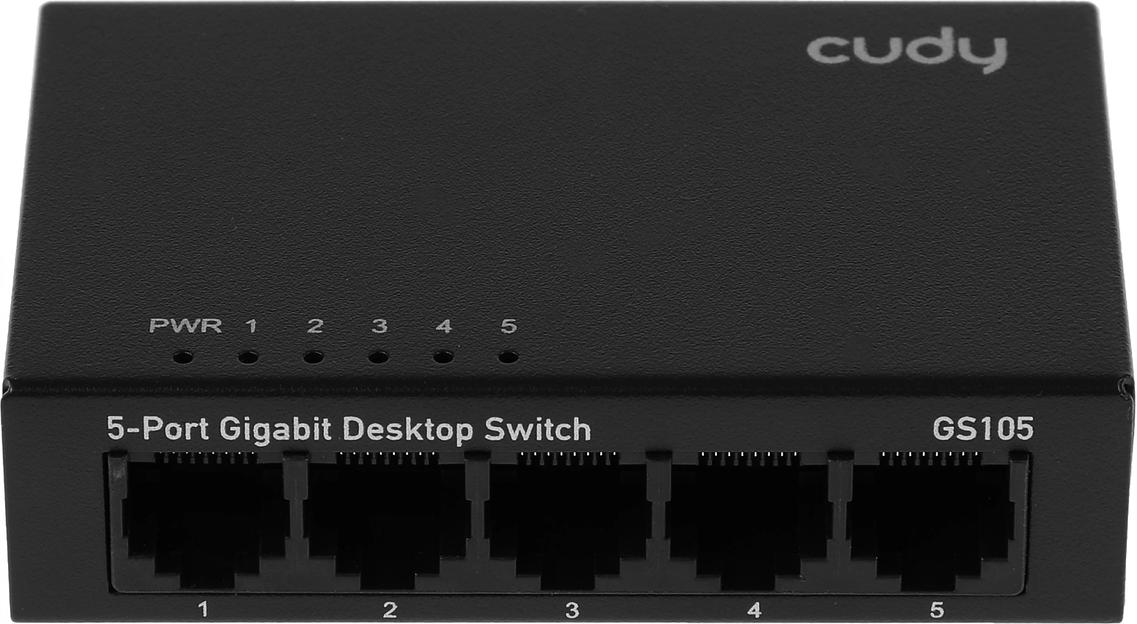 Коммутатор Cudy GS105 (L2) 5x1Гбит/с неуправляемый фото 2