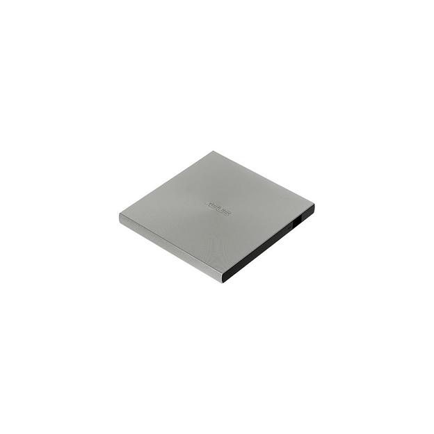 Оптический привод DVD-RW ASUS SDRW-08U9M-U, внешний, USB, серебристый, Ret [sdrw-08u9m-u/sil/g/as] фото 1
