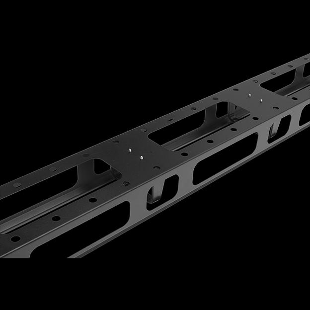 Вертикальный кабельный организатор с крышкой, 95х70мм, 42U фото 4
