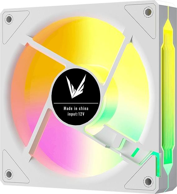 Вентилятор для корпуса Formula Floe 12WH ARPW Reverse ARGB 120х120x25 белый 4-pin 26.8дБ (FLOE 12WH ARPW REVERSE) Ret фото 2