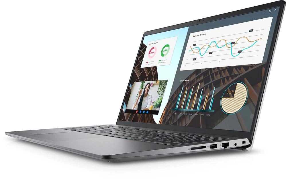 Ноутбук Dell Vostro 3530 Core i3 1305U 16Gb SSD512Gb Intel UHD Graphics 15.6" WVA FHD (1920x1080)/ENGKBD Linux Ubuntu black WiFi BT Cam (3530-3650) фото 2