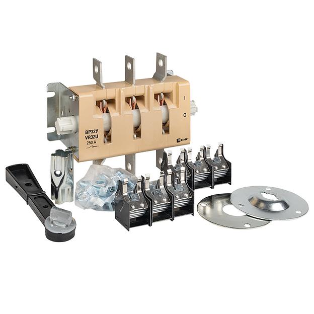 Выключатель-разъединитель ВР32У-35B31250 250А, 1 направление с д/г камерами, съемная левая/правая рукоятка EKF MAXima PROxima | uvr32-35b31250 | EKF фото 3