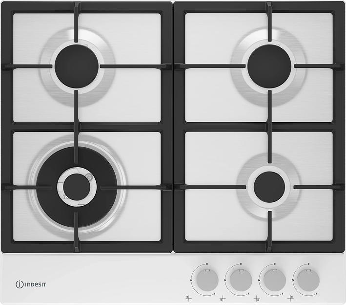 Газовая варочная поверхность Indesit THPM 642 WS/WH/I белый фото 1