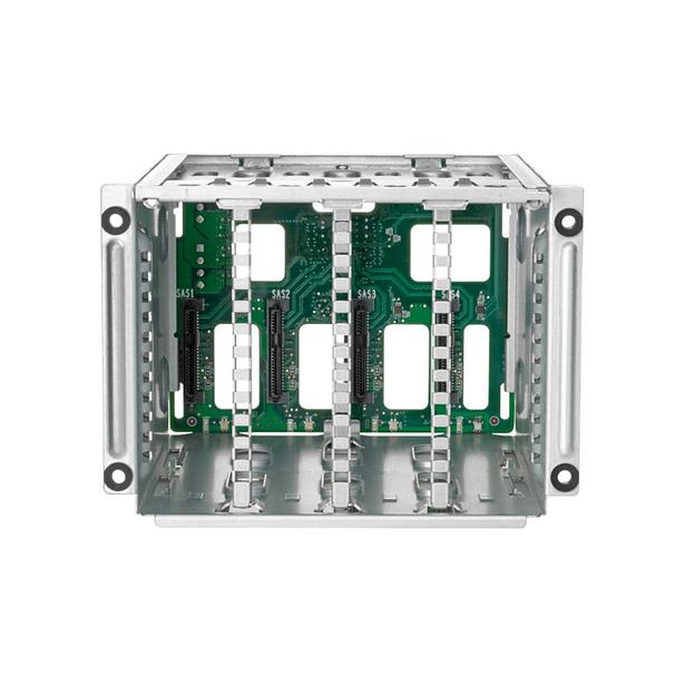 Комплектующие корпусов Cage Kit HPE ProLiant DL300 Gen10 Plus 2U 8SFF SAS/SATA 12G BC Front Bay 1/2 Drive Cage Kit фото 1