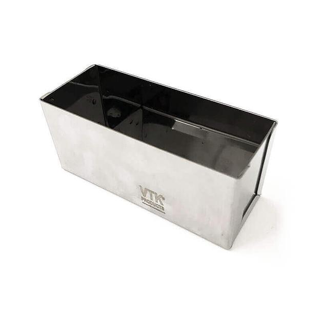 Форма для кекса 200x60x60 мм нержавеющая сталь фото 1