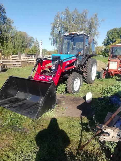 КУН погрузчик фронтальный СТС-1.0 на трактора МТЗ, ЮМЗ, Т40 фото 2