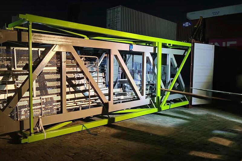 Башенный кран WA6013-8 фото 3