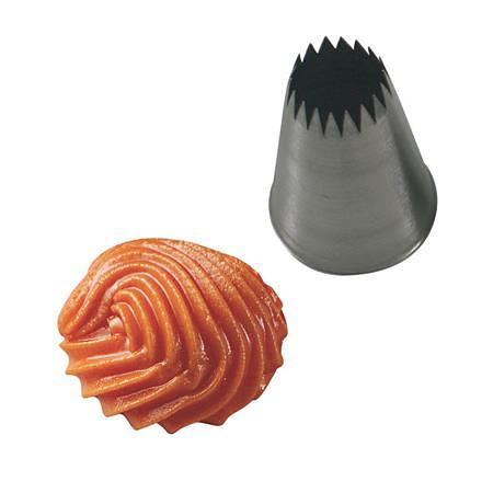 Насадка кондитер. "Хризантема" d=30/12 мм. h=49 мм. нерж. /1/ фото 1