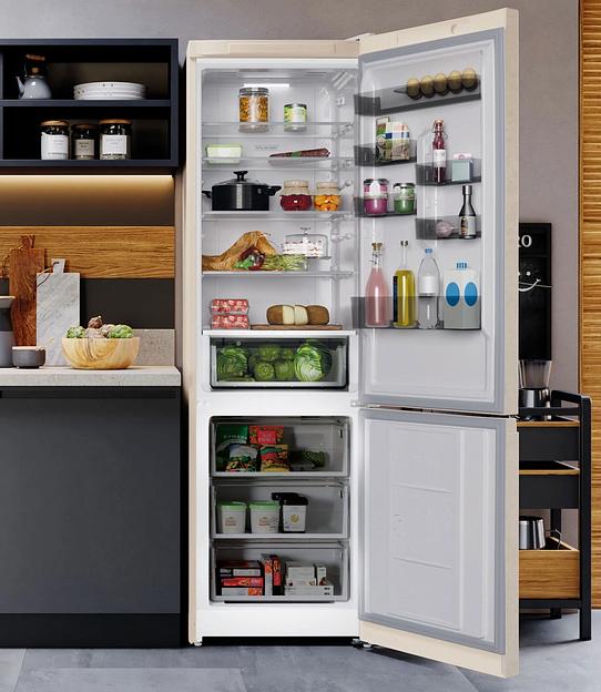 Холодильник Hotpoint HT 6200 AB 2-хкамерн. мраморный мат. фото 5