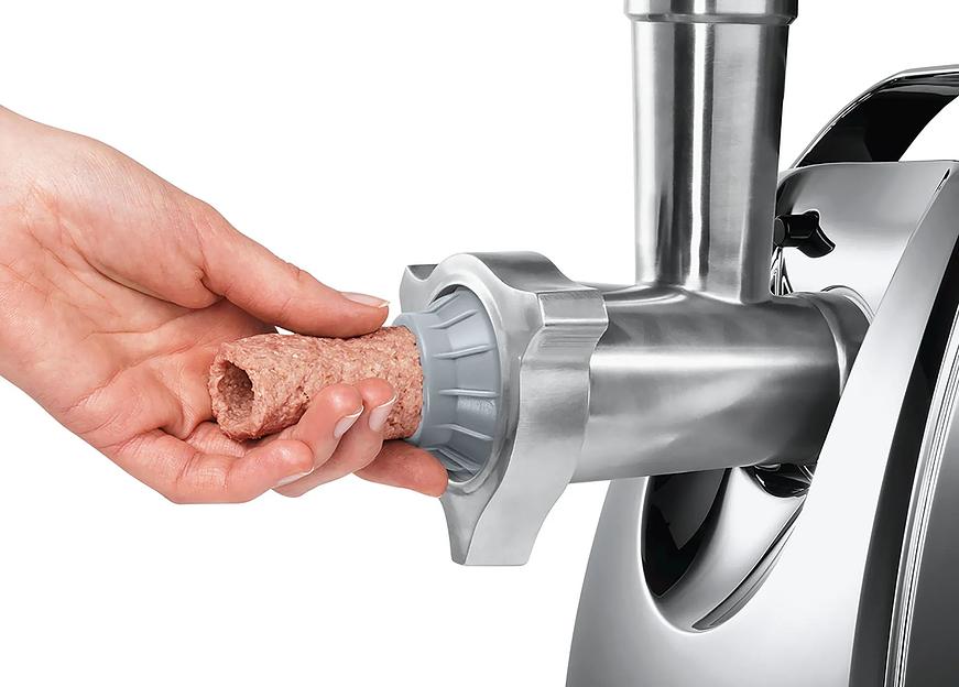 Мясорубка Bosch MFW67440 2000Вт черный/серебристый фото 5