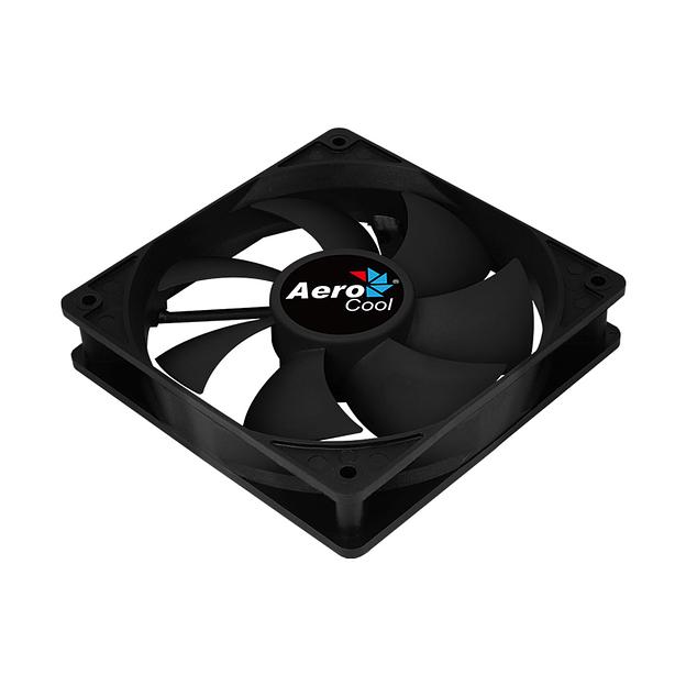 Кулер для компьютерного корпуса AeroCool FORCE 12 Black Molex + 3P фото 3