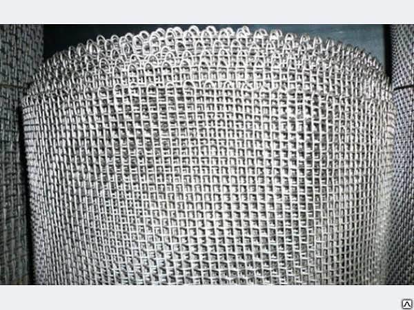 Сетка тканная оцинкованная ГОСТ 3826-82 5х5 д. 0.7 фото 1