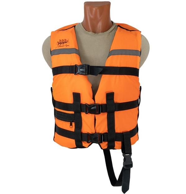 Жилет Таймень спасательный стандартный размер: XXL (54-56), цвет: оранжевый фото 1