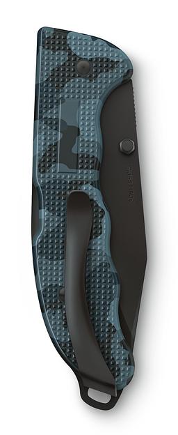 Нож перочинный Victorinox Evoke BSH Alox Navy (0.9425.DS222) 136мм 4функц. синий камуфляж подар.коробка фото 5