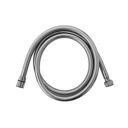 Шланг для душа ПВХ серебро 1/2С-1/2 150см фото 1