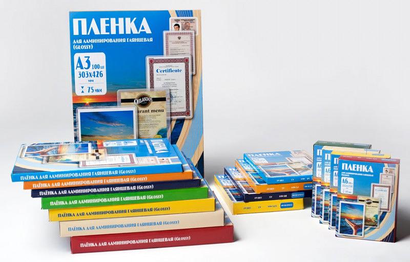 Пленка для ламинирования Office Kit 80мкм A6 (100шт) глянцевая PLP111*154/80 фото 2