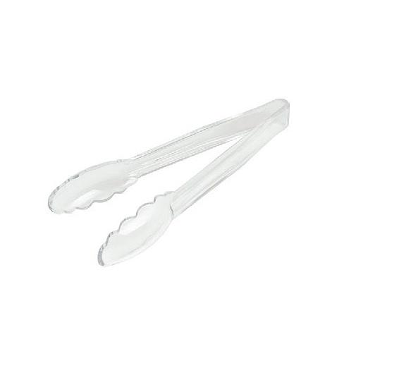 Щипцы универсальные 24 см. прозрачные поликарбонат (до +120°C) MG /1/20/ фото 1