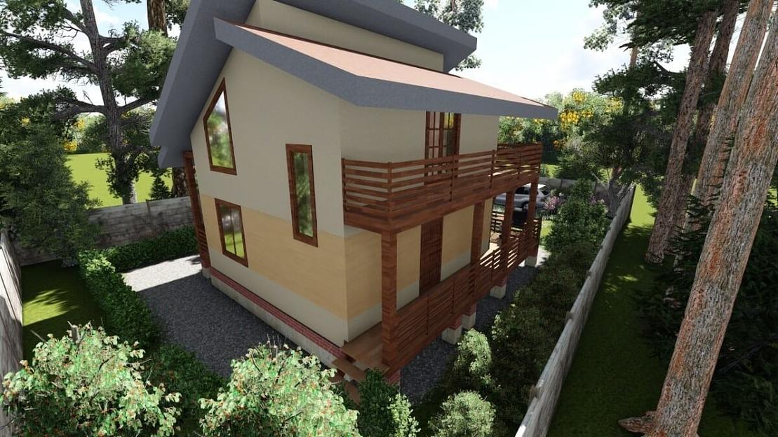 Проект дома из кирпича «Лилия» фото 3