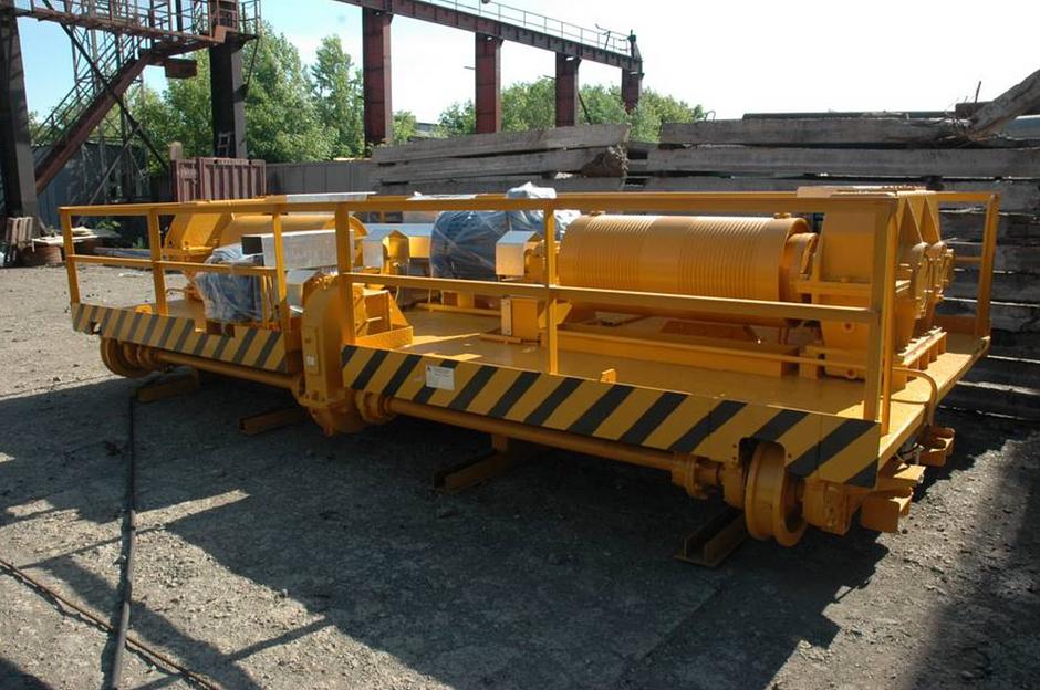 Кран мостовой электрический c гибким подвесом траверсы фото 6