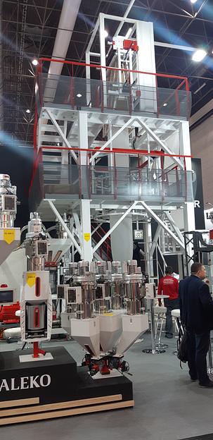 Высокоскоростная экструзионная линия на биоразлагаемом сырье Алеко «Bio» ПВД 1100/65 фото 9