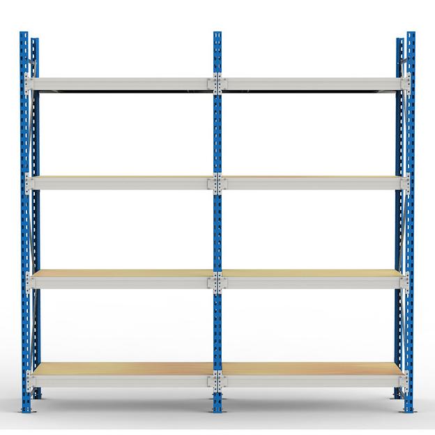Стеллаж SGR-V-DS 2500×1500×600 4 яруса с настилом ДСП фото 3