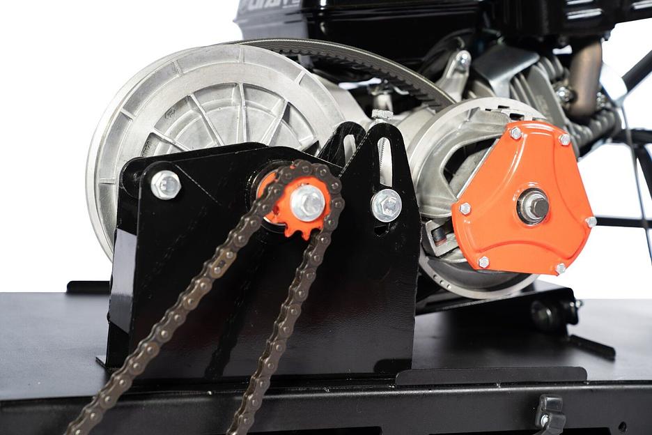 Мотобуксировщик Бурлак М2 LFS, 9 л.с., 1450*510*810 мм. фото 10