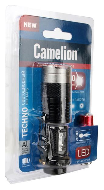 Фонарь ручной Camelion LED5135 черный 3Вт лам.:светодиод. AAx1 (12915) фото 3
