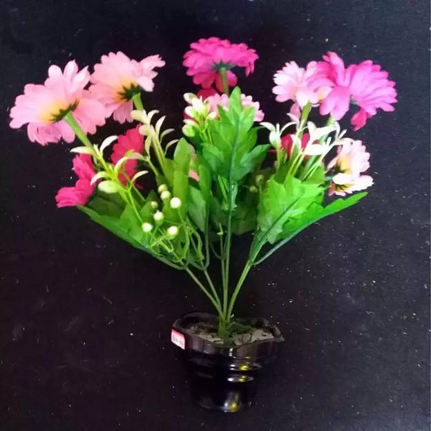 Букет цветов искусственных в горшке 864-04 фото 1