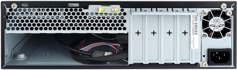 Корпус Slim Case Powerman KI331 РМ-300SFX 80+ UBS2.0*2+USB 3.1*2+A(HD)+Front fan 80x80x15mm*1, Micro-ATX, mini-ITX (аналог Inwin CJ708BL) (6150588) фото 4