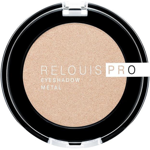 Relouis tени для век eyeshadow metal 53 oh my gold фото 1