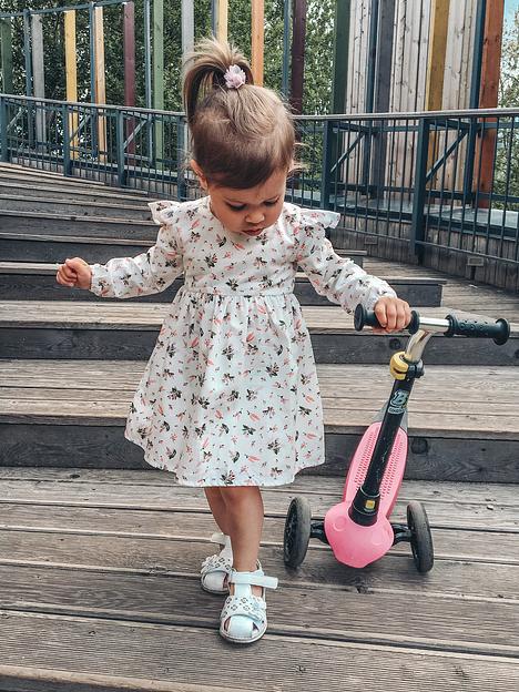 Платье MINI DI «Мия» ландыши на белом, арт.180/125 ОПТ фото 5