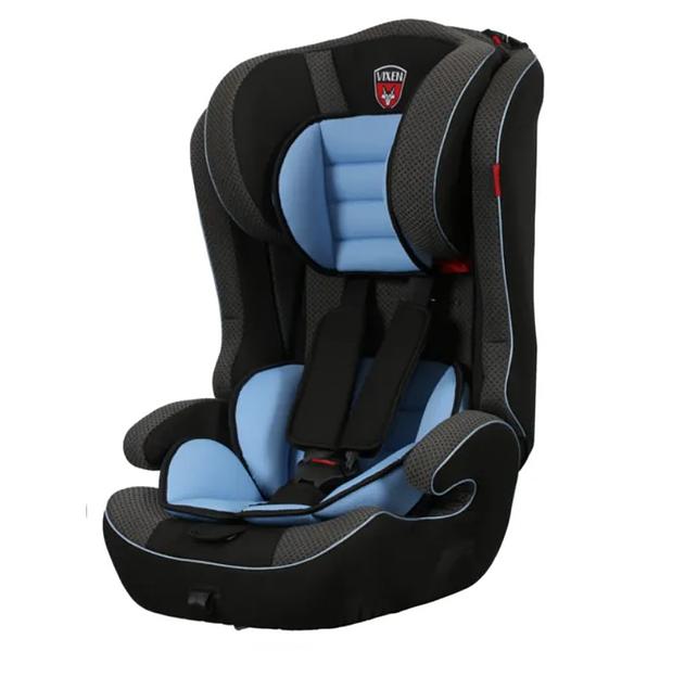 Детское автокресло Vixen «Оникс премиум 1-2-3» цвет серый ОПТ фото 2