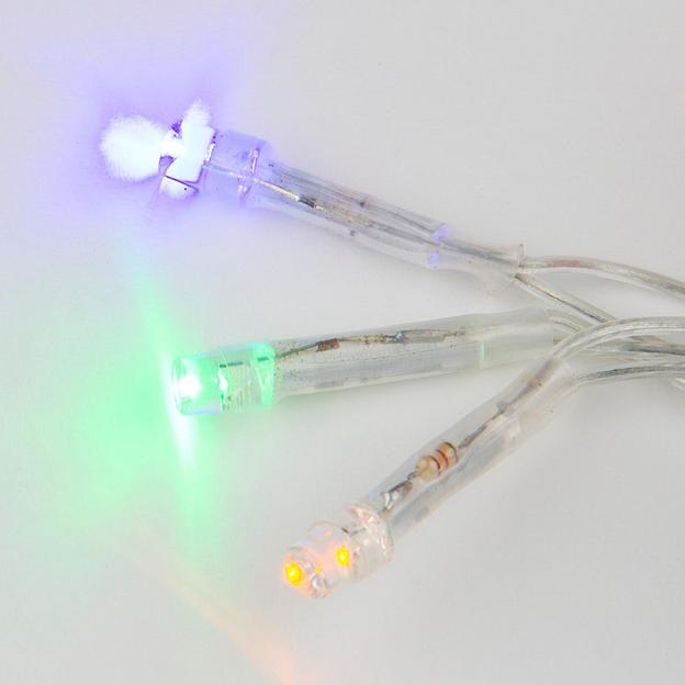 Гирлянда светодиодная 10м 90 светодиодов Разноцветный свет Провод прозрачный ULD-S1000-090/STA MULTI IP20 фото 4