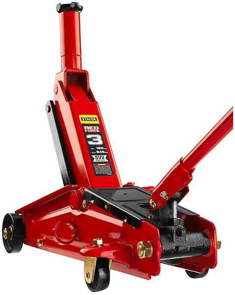 Домкрат Stayer «43157-3» Red Force гидравлический подкатной ОПТ фото 2