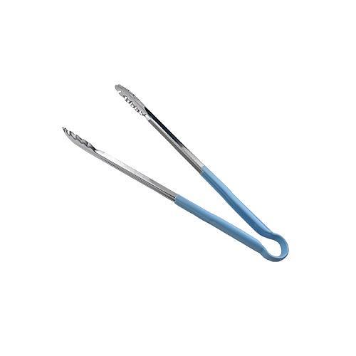 Щипцы универсальные 40 см. нерж. голубая ручка MGsteel /1/120/ фото 1