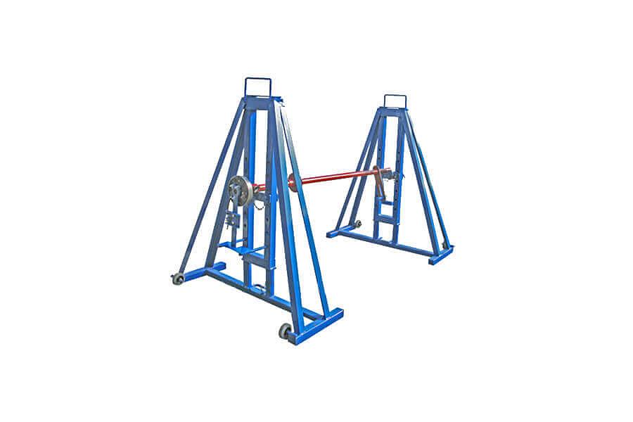 Кабельный гидравлический домкрат ДК-10ГП на подшипниках фото 1