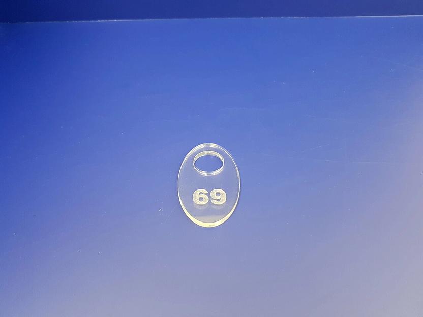 Номерок гардеробный с гравировкой фото 3