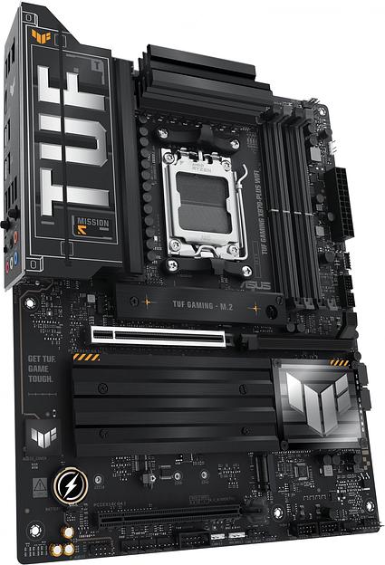 Материнская плата Asus TUF GAMING X870-PLUS WIFI SocketAM5 AMD X870 4xDDR5 ATX AC`97 8ch(7.1) 2.5Gg RAID+HDMI фото 6