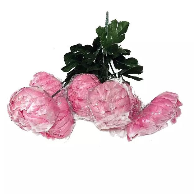 Букет пышных астр 7 голов 60см фото 6