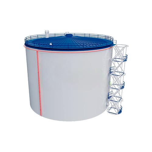 Резервуар вертикальный стальной, типа РВС фото 1