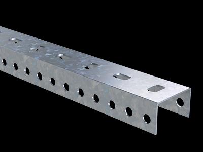 DKC BPL2930 П-образный профиль PSL, L3000, толщ.1,5 мм (3 метра) фото 1