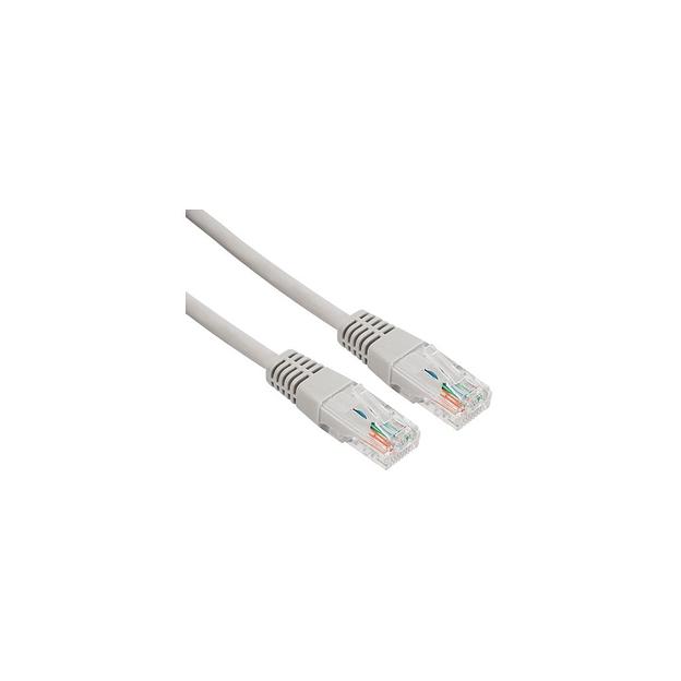 Патч-корд REXANT вилка RJ-45, вилка RJ-45, кат.5E, LSZH, 5м, серый [18-8007] фото 1