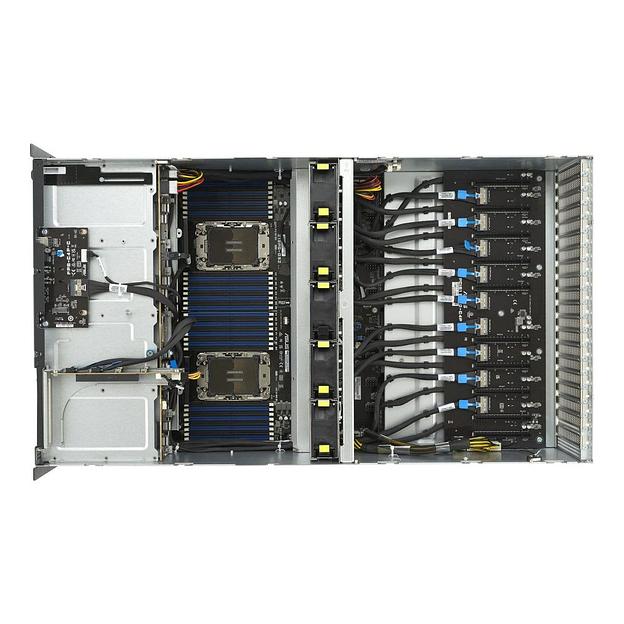 Сервер ASUS ESC8000-E11/P8480+2/32G24/WOGPU/ фото 8