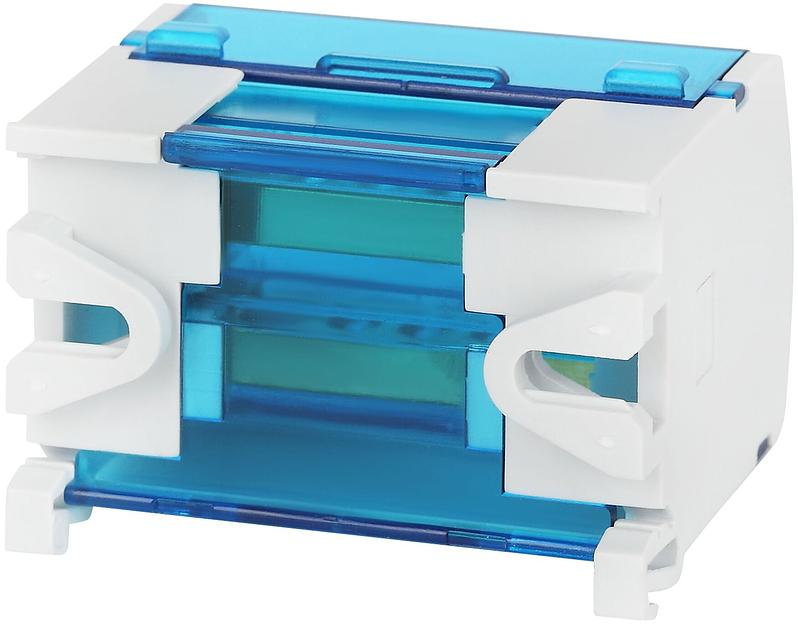 Шины на DIN-рейку в корпусе (кросс-модуль) ШНК 2х7 L+PEN фото 3