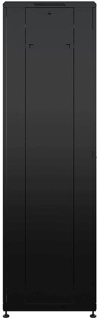 Шкаф коммутационный NTSS Премиум (NTSS-R42U6060GS-1BL) напольный 42U 600x600мм пер.дв.стекл металл 900кг черный 510мм 86кг 1987мм 20 металл фото 4